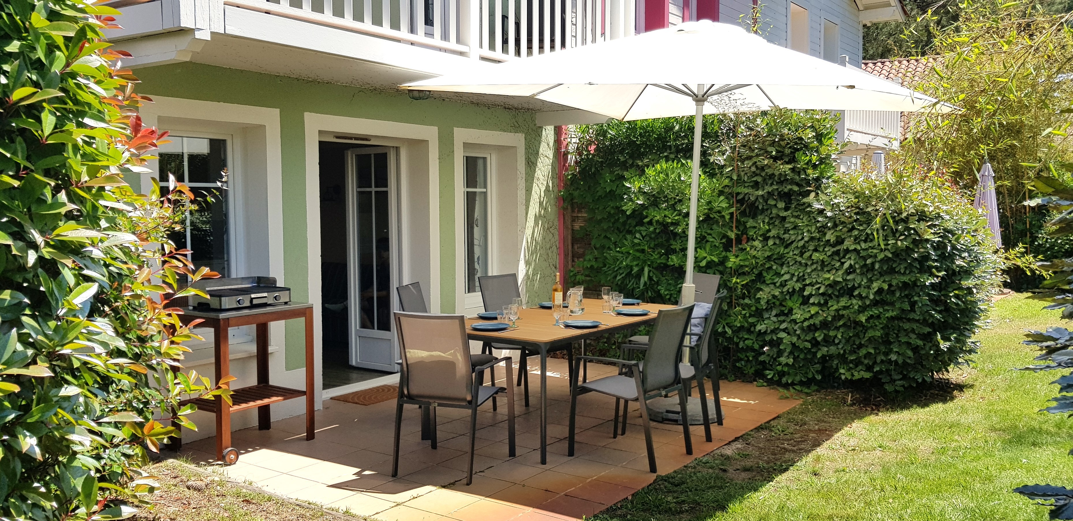 Terrasse de la maison