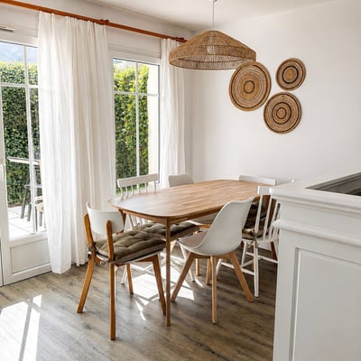 Coin repas lumineux