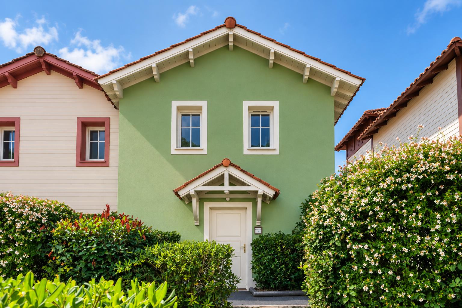 La maison cote entree